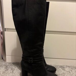Autograph Classic Black Heeled Boots